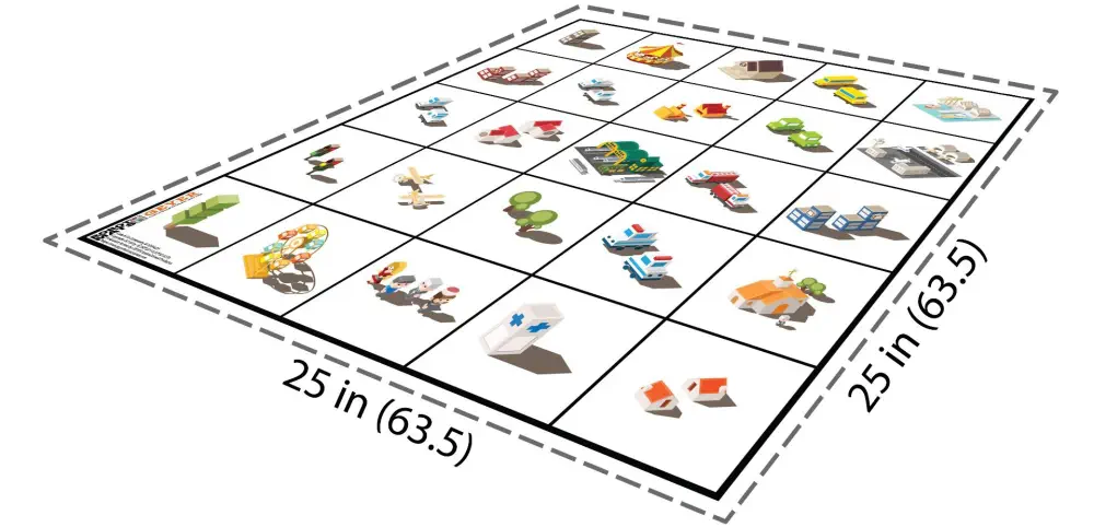 Tapete de Mapa de la Comunidad Robótica de Code & Go - Haga Clic para Ampliar