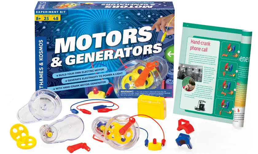 Thames & Kosmos Motors & Generators Experiment Kit