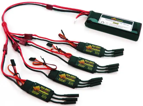 Wiring Harness QuadCopter Power Distribution- Click to Enlarge