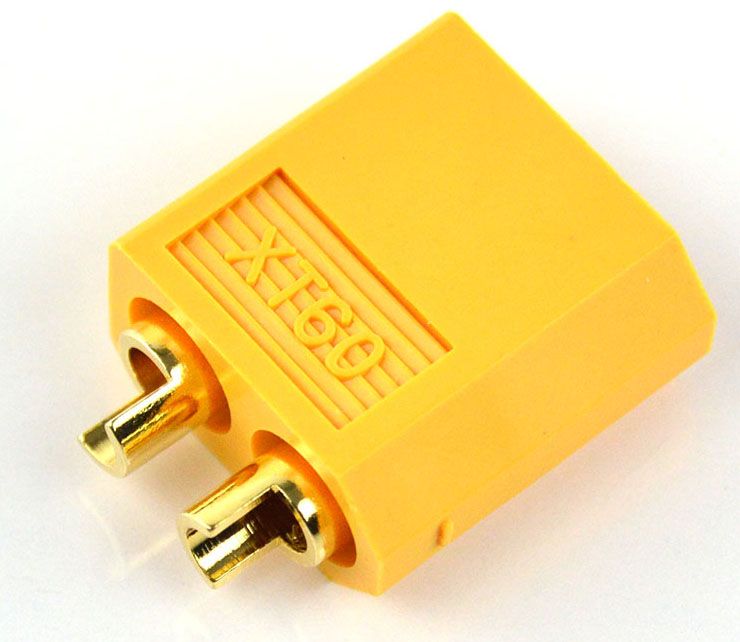 XT60 Connector Male- Click to Enlarge