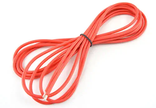 Alambre de Silicio Rojo AWG16 (3m)