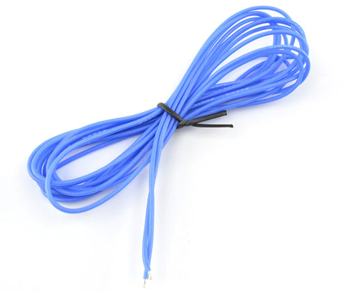 Blue Silicon Wire AWG24 (3m)- Click to Enlarge