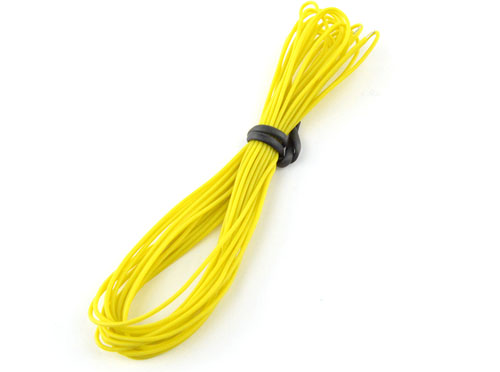 Cable de Silicona Amarillo AWG30 (3m) - Haga clic para ampliar