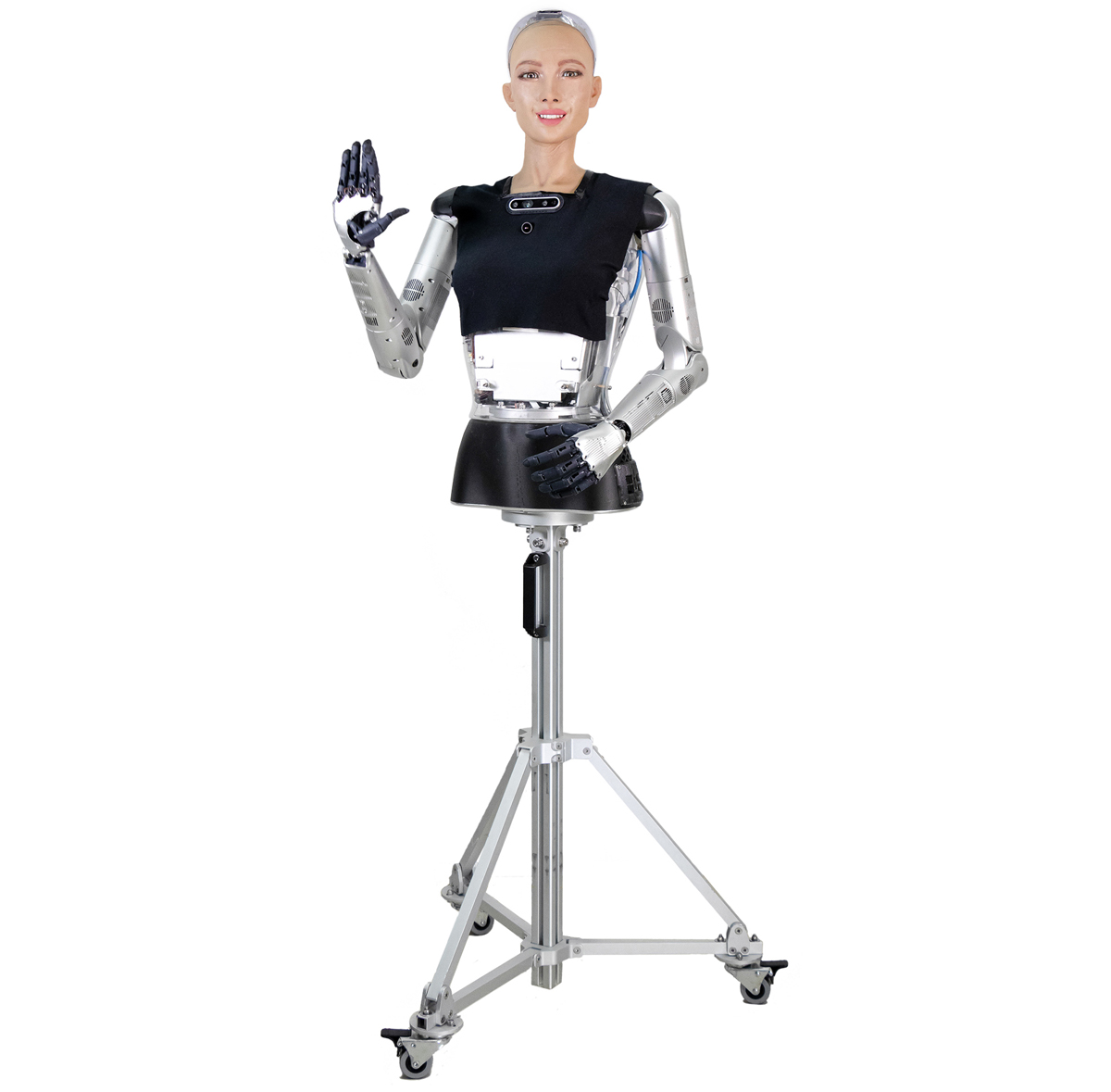Hanson Robotics Sophia 2020, R&D-Version - Zum Vergrößern klicken
