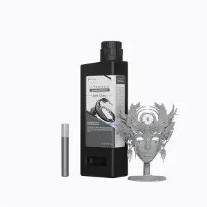 Resina Lavable con Agua HeyGears UltraPrint-Modeling PAWW10, Ash Grey, 1000g