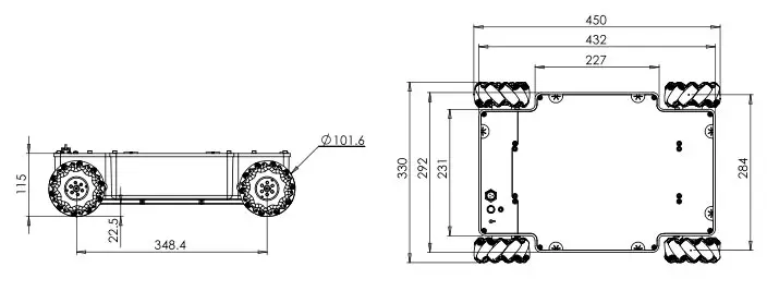 Plateforme Robotique Hangfa Compass Q2