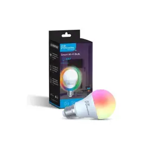 Ampoule intelligente Homeflow WiFi E27 9W RGB + blanc froid