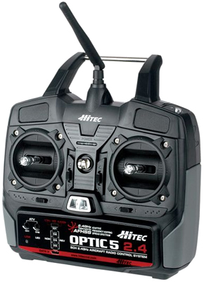 Optic 5 - 2.4GHz 5 Channel Radio Control System- Click to Enlarge