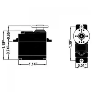 Servomoteur Micro Numérique HS-5087MH HV