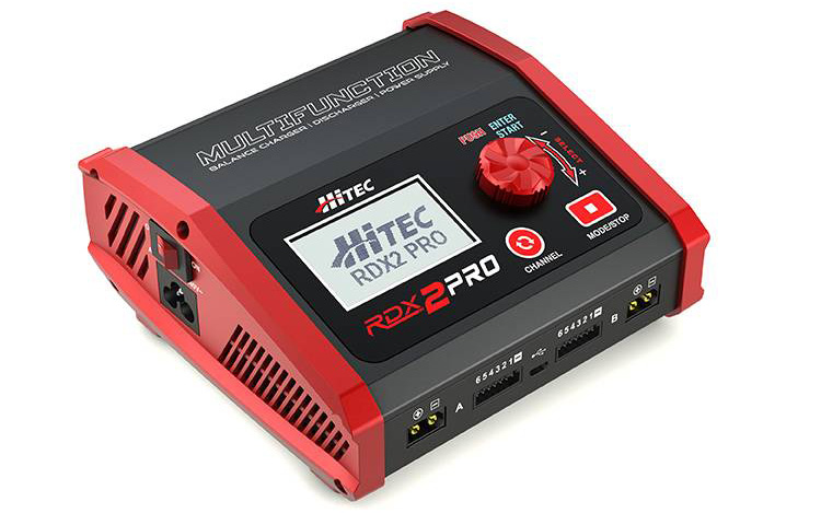 RDX2 Pro High Power Dual Port AC/DC Charger - Click to Enlarge