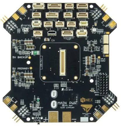 Platine Porteuse Cube Kore pour Multirotor - Cliquez pour agrandir