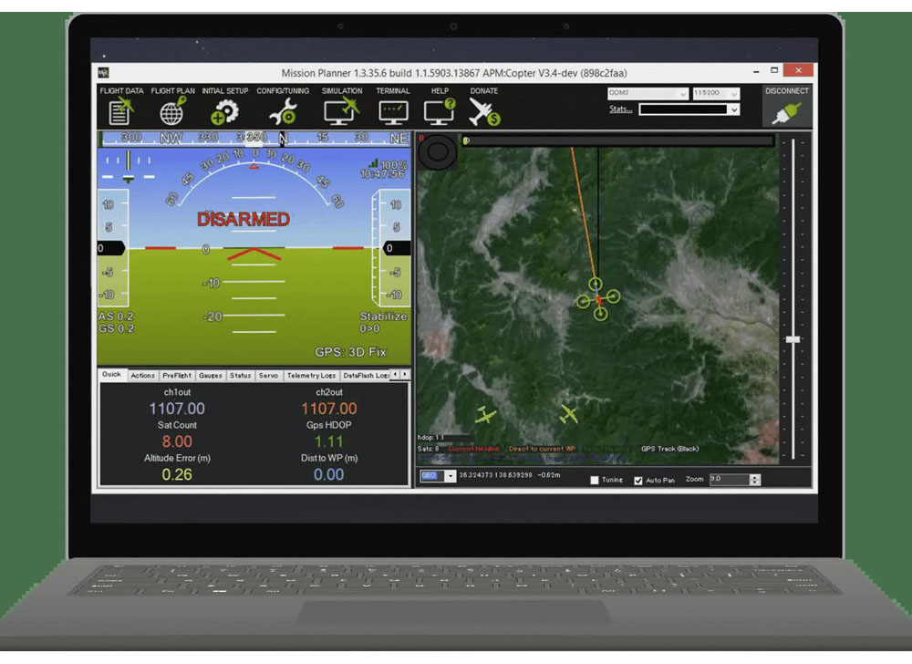 PingRX ADS-B Traffic Receiver for UAS Sense and Avoid - Click to Enlarge