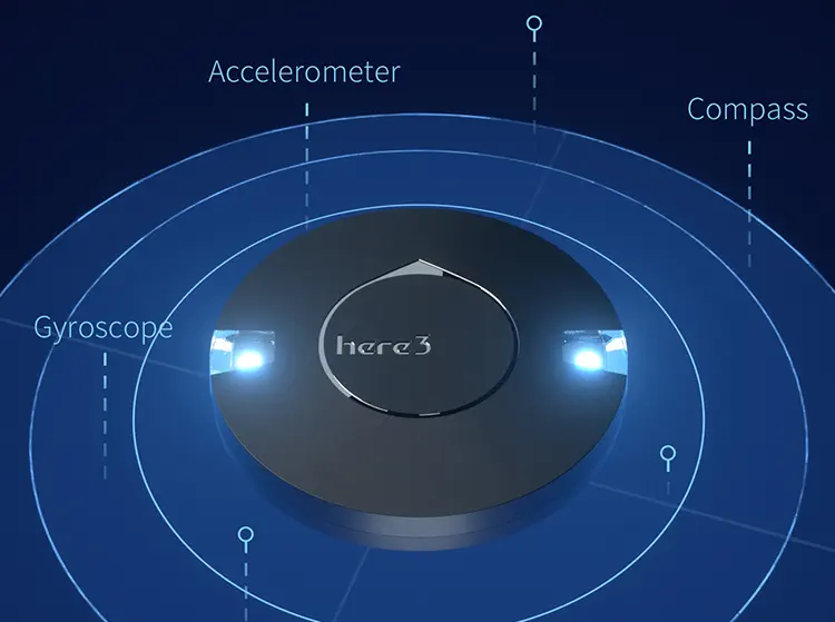 Here3 avec iStand - Cliquez pour agrandir