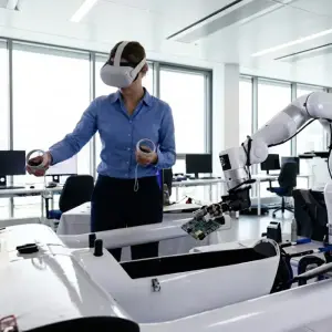 Humanola Logiciel de Téléopération à Distance Basé sur VR pour Robots