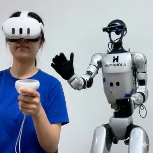 Humanola Logiciel de Téléopération à Distance Basé sur VR pour Robots