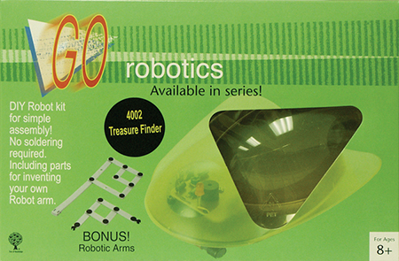 Treasure Finder Robot Kit- Click to Enlarge