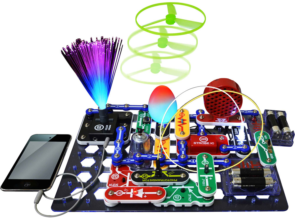 Snap Circuits LIGHT Experiments Kit - RobotShop