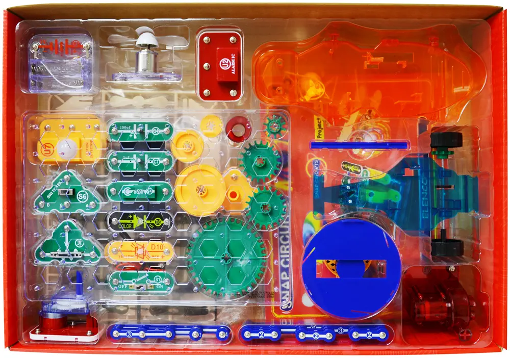 Snap Circuits Motion Experiments Kit- Click to Enlarge