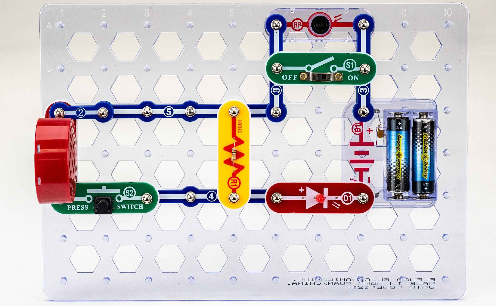 Snap Circuits Home Learning Electronic Fun - Click to Enlarge