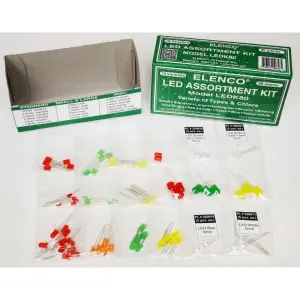 Kit d'Assortiment de LED Elenco LEDK80