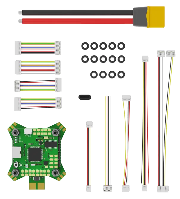 BLITZ F7 Stack E55 4IN1 ESC - Onderdelen