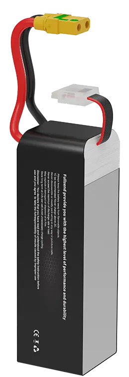 Fullsend X 6S 5600mAh 95C Battery - Dimensions