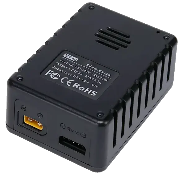 Iflight-Rc M4 AC 30W 1-4S Battery Charger-XT30 - Dimensions