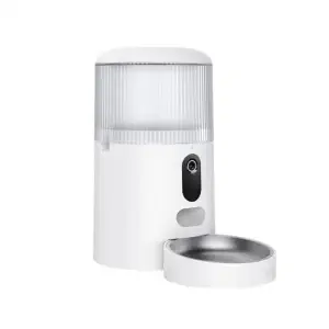 Purechew Sight double bol 4 L distributeur intelligent compatible App pour chats & chiens
