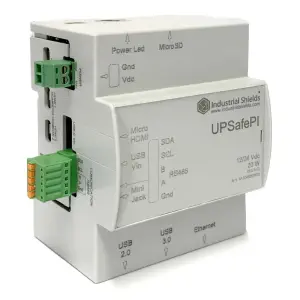 UPSafePI UPS Industriel avec Raspberry Pi 4B (2GB)