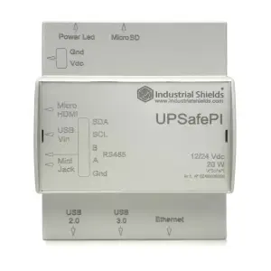 UPSafePI UPS Industriel avec Raspberry Pi 4B (2GB)