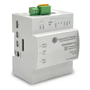 Industrial Shields GateBerry PI - Raspberry PI 4 - 8GB RAM