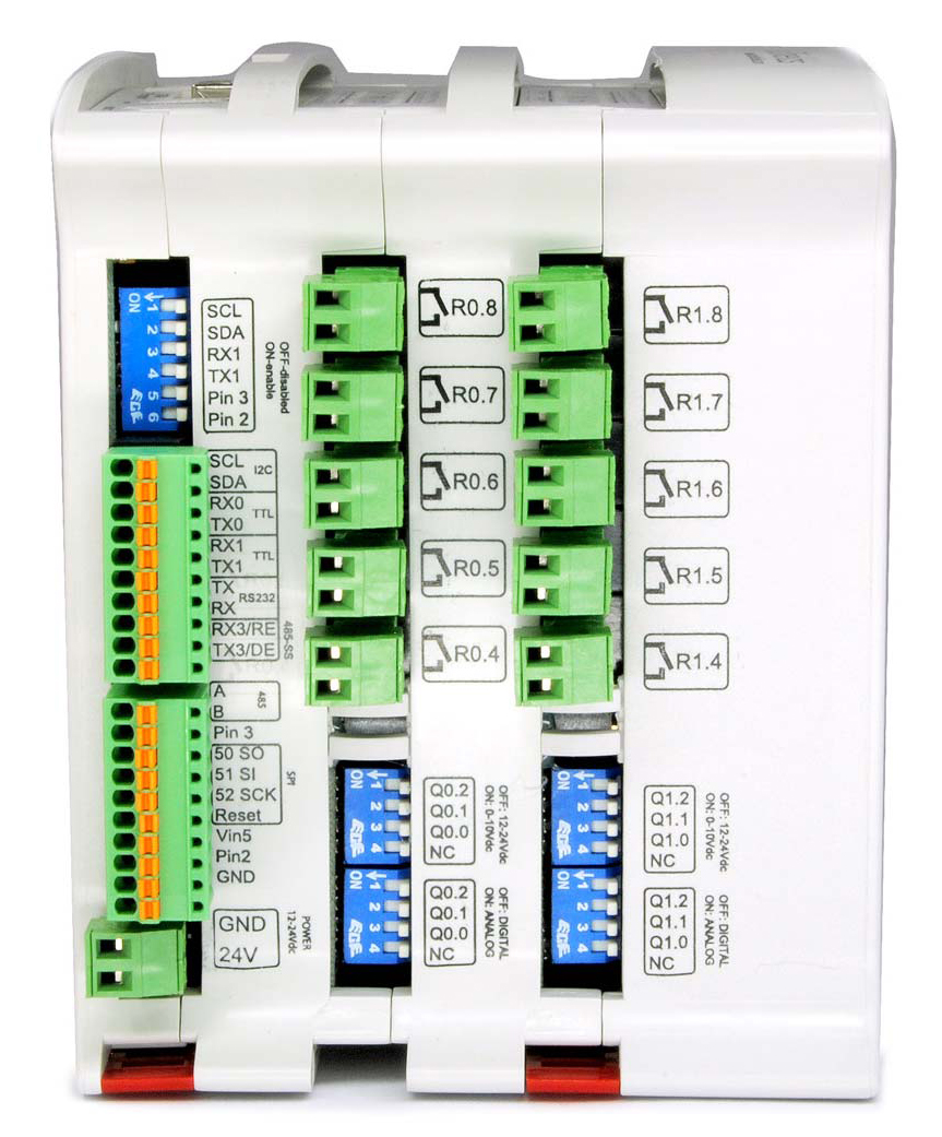 Industrial Shields M-DUINO PLC Arduino Ethernet 38R I/O Relay PLUS - Click to Enlarge