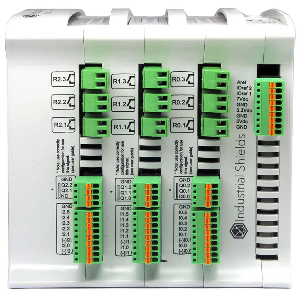 M-DUINO PLC Arduino 57AAR I/Os Analog / Digital / Relais PLUS - Zum Vergrößern klicken