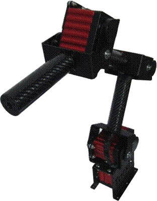 Modular 4 DOF Robot Arm- Open Loop (Carbon Fiber)- Click to Enlarge