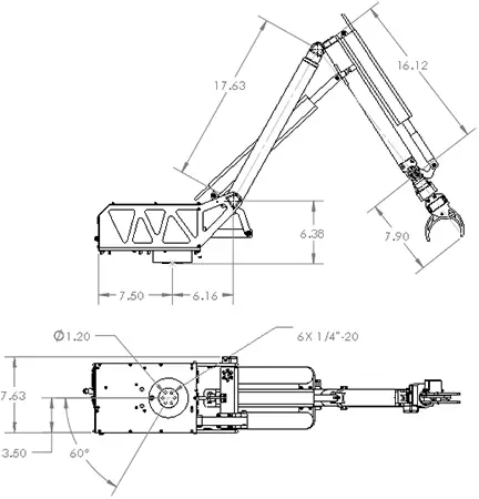 Advanced Robotic Manipulator (ARM 3.0) - Open Loop- Click to Enlarge