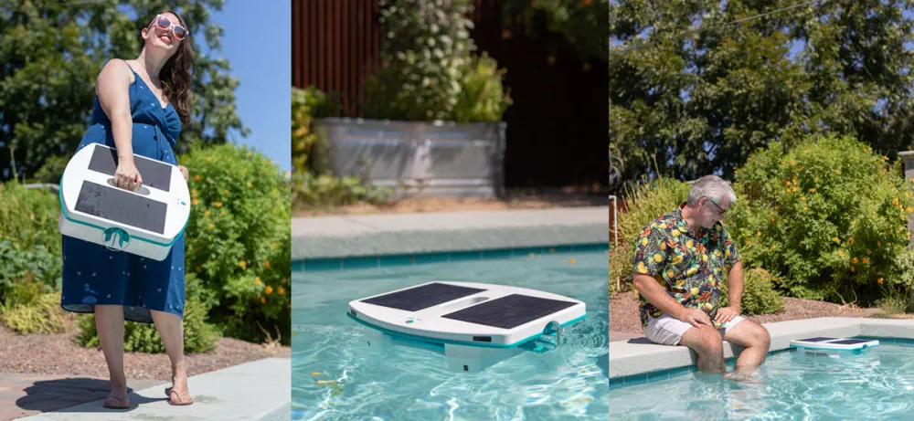 Robot de piscine intelligent Skimbot - Cliquez pour agrandir