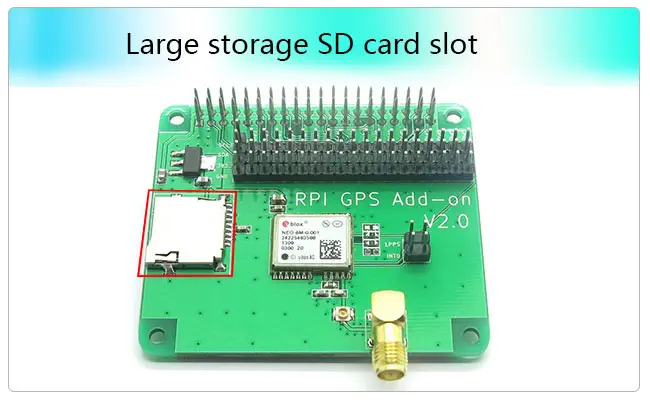 GPS  Module For Raspberry Pi V2.0- Click to Enlarge