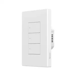 SONOFF SwitchMan Interrupteur Mural Intelligent-M5 Matter (Blanc) Type 3 Gang 120