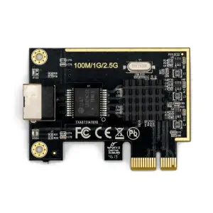 PCle vers Ethernet 2,5 GbE (Realtek RTL8125) 