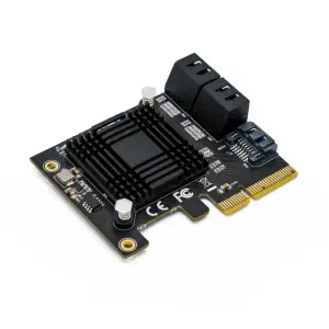 Adaptateur PCle SATA 5 ports - PCI Express x1 vers x5 SATA