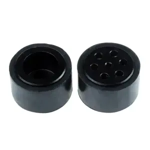 JSumo Ensemble de Roues en Silicone Sombre (Diamètre 33mm - Paire)