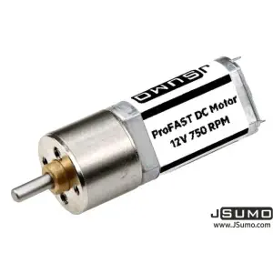 JSumo ProFast Gearmotor 12V 750RPM