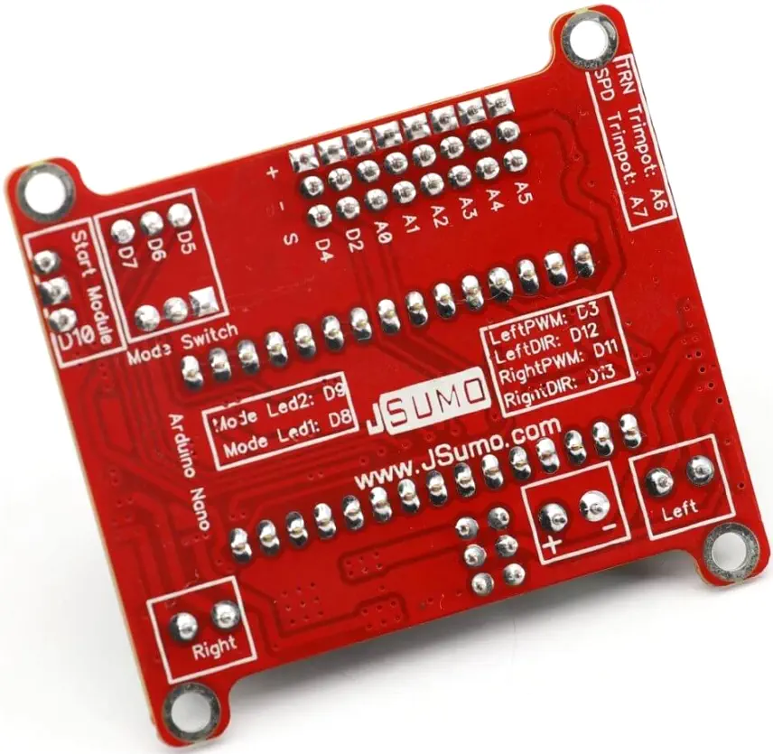 Controlador de Robot Wing Arduino (con Arduino Nano)