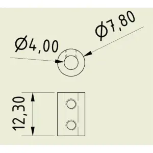 Paire de Coupleur d'Axe à Vis JSumo (4mm à 4mm)