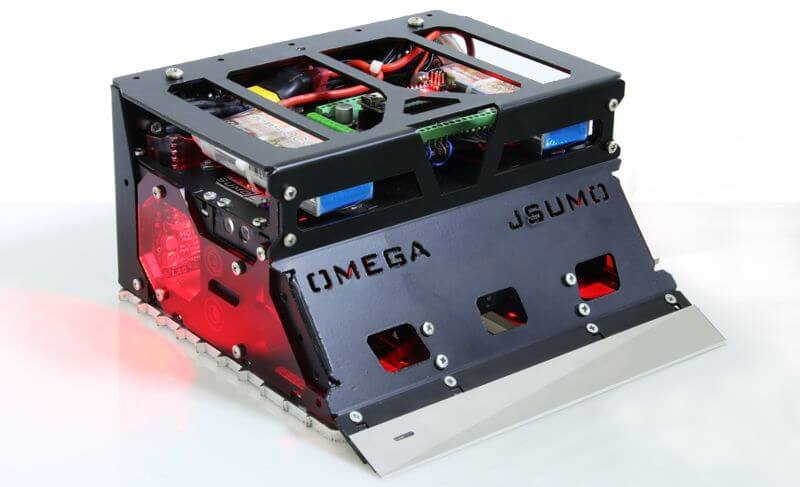 kit complet de robot Sumo JSumo OMEGA (assemblé) - Cliquez pour agrandir