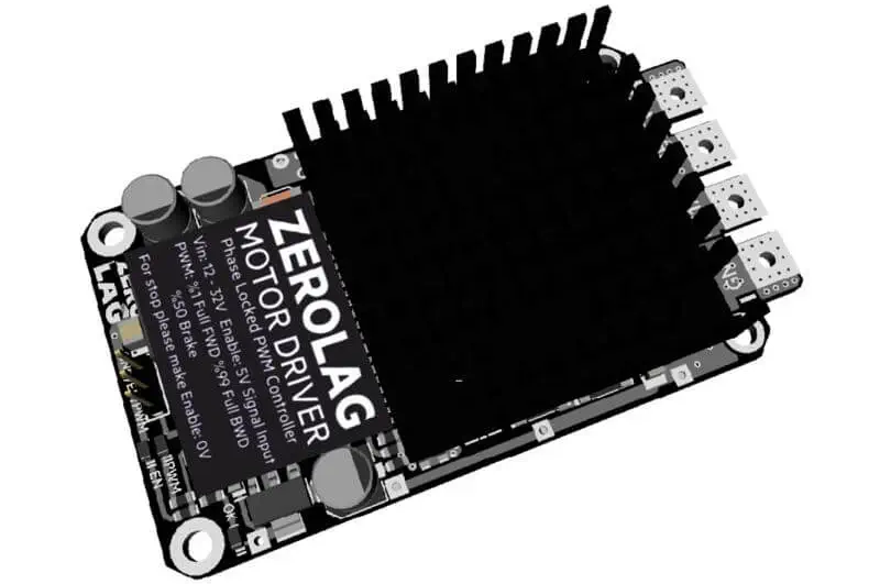 Controlador de Motor Individual ZeroLAG de 12V-32V x 40A de JSumo - Haga Clic para Ampliar