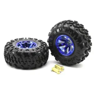 Roue Robot Tout Terrain 130 x 59 mm (Paire)