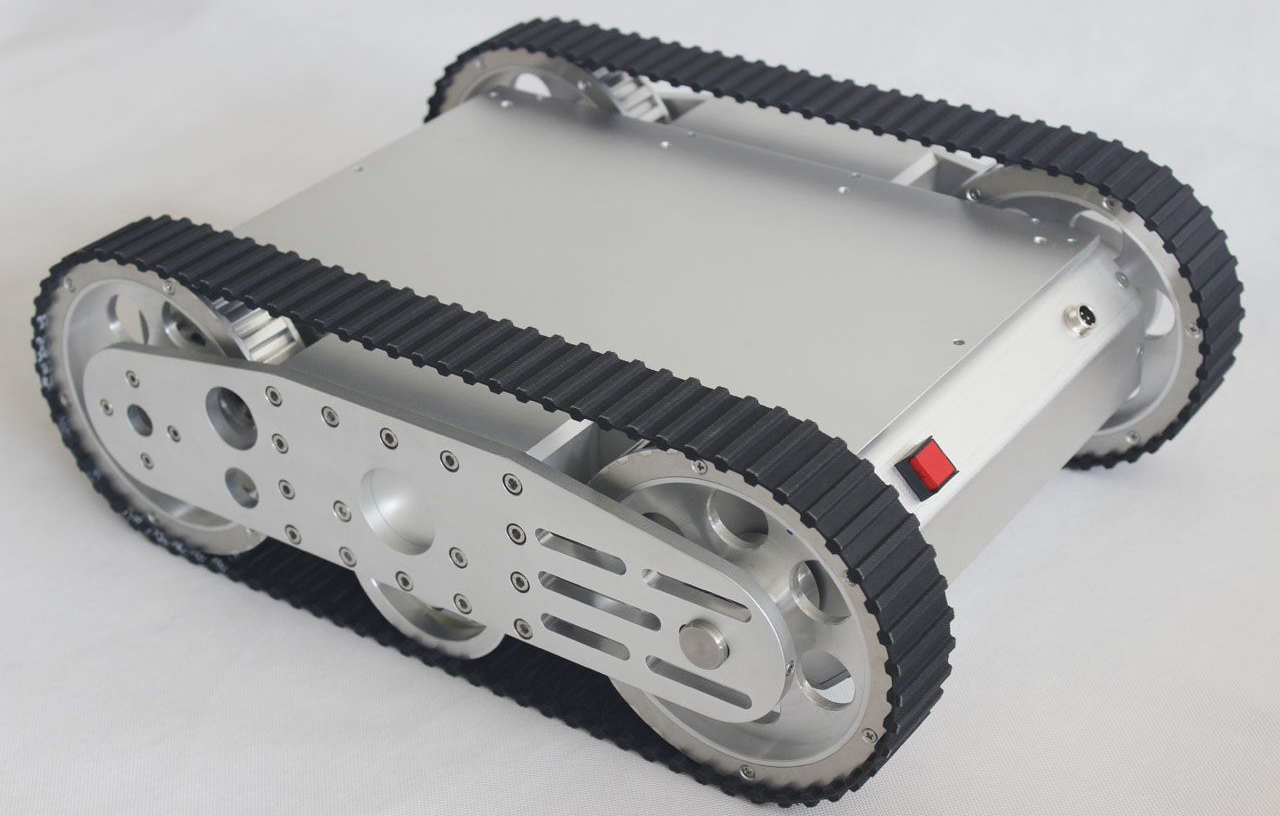 HD Tracked Tank Mobile Robot Kit- Click to Enlarge