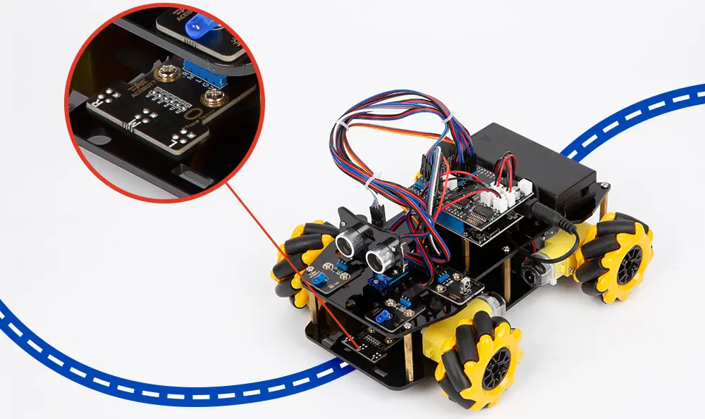 Kit de Inicio de Auto Robótico Inteligente ACEBOTT