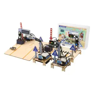 ACEBOTT ESP32 Kit de Transport Intelligent STEM Compatible avec Arduino